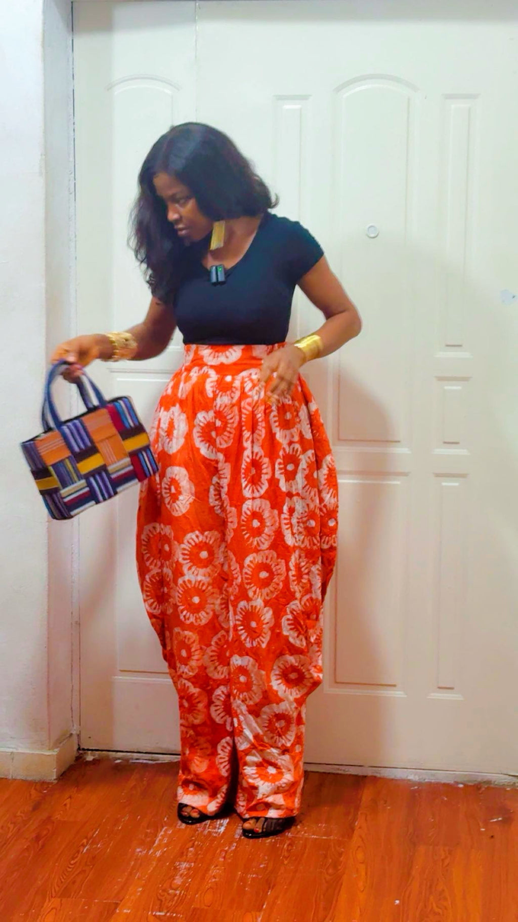 S55T (Adire pants)