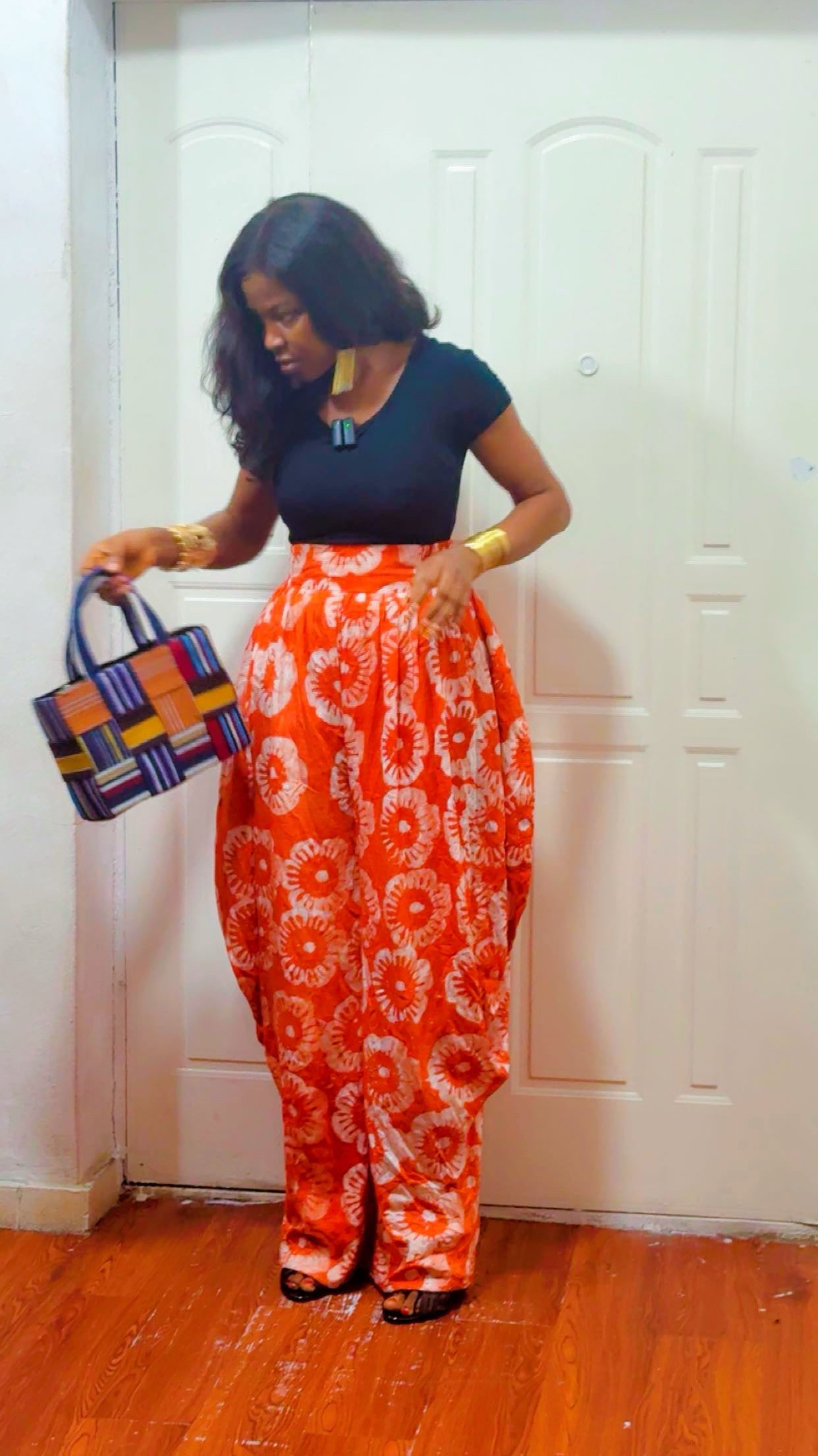S55T (Adire pants)