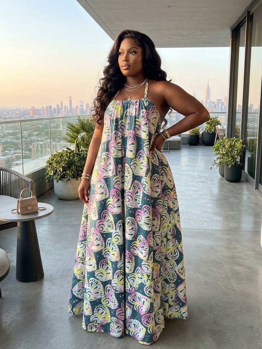 P83Q Ankara dress