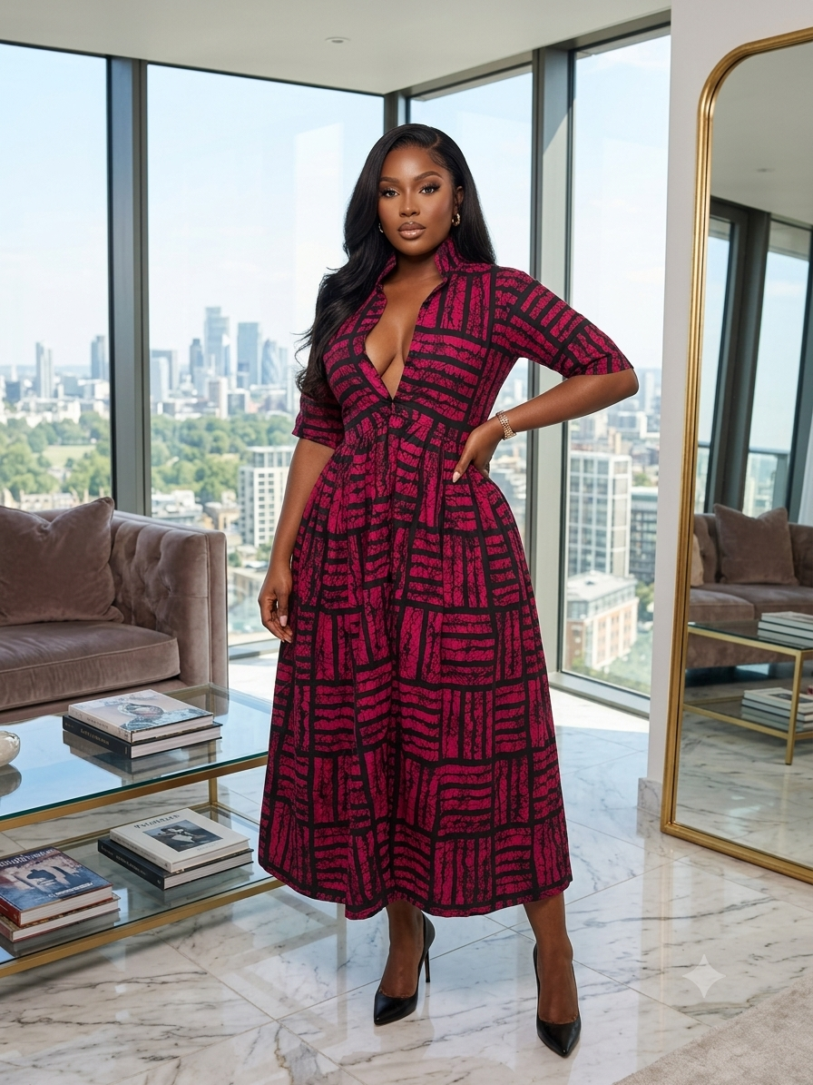 T69U (Ankara dress )