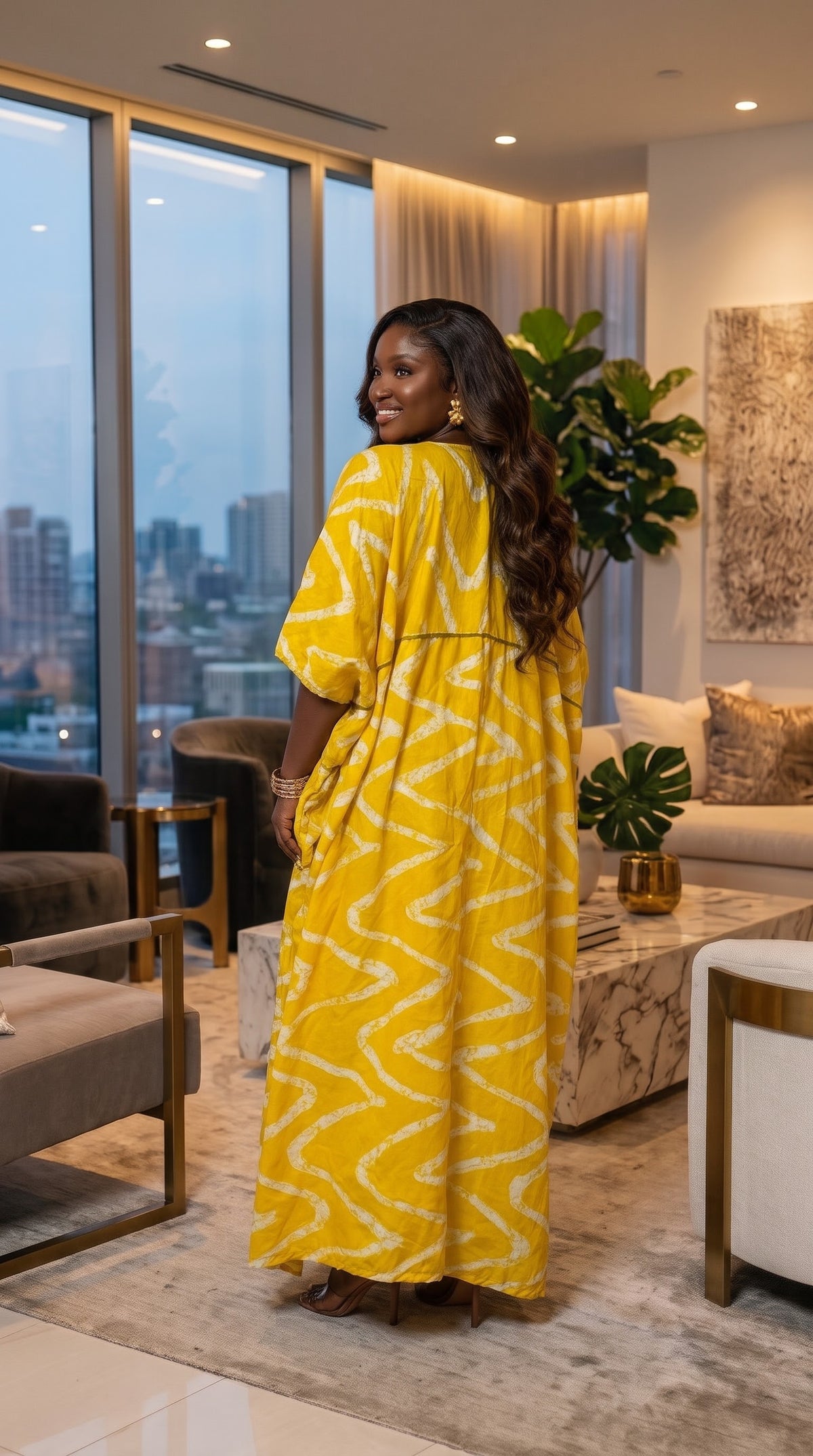 W91X Ankara dress