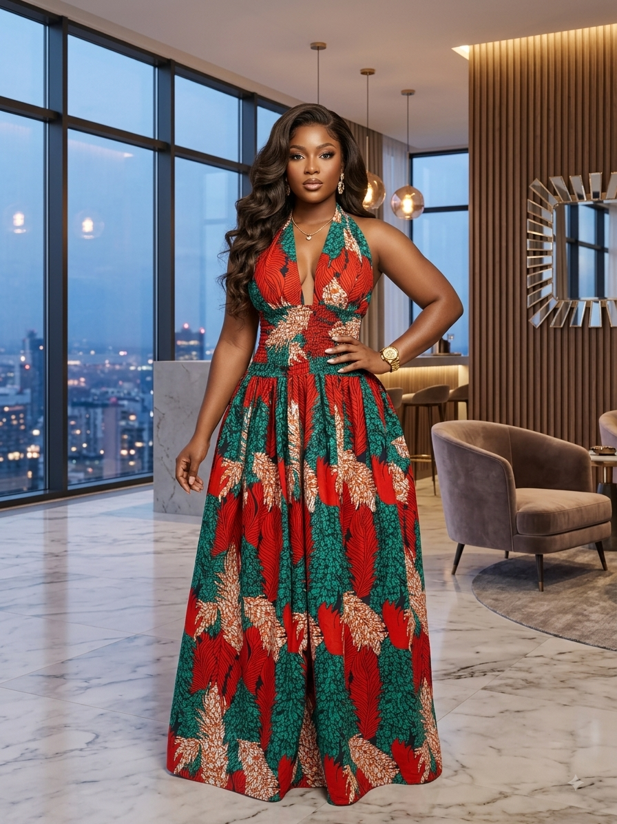 V70W (Ankara dress )