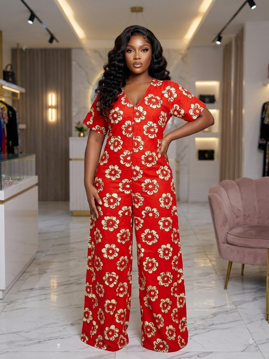 K70L (Ankara Jumpsuit)