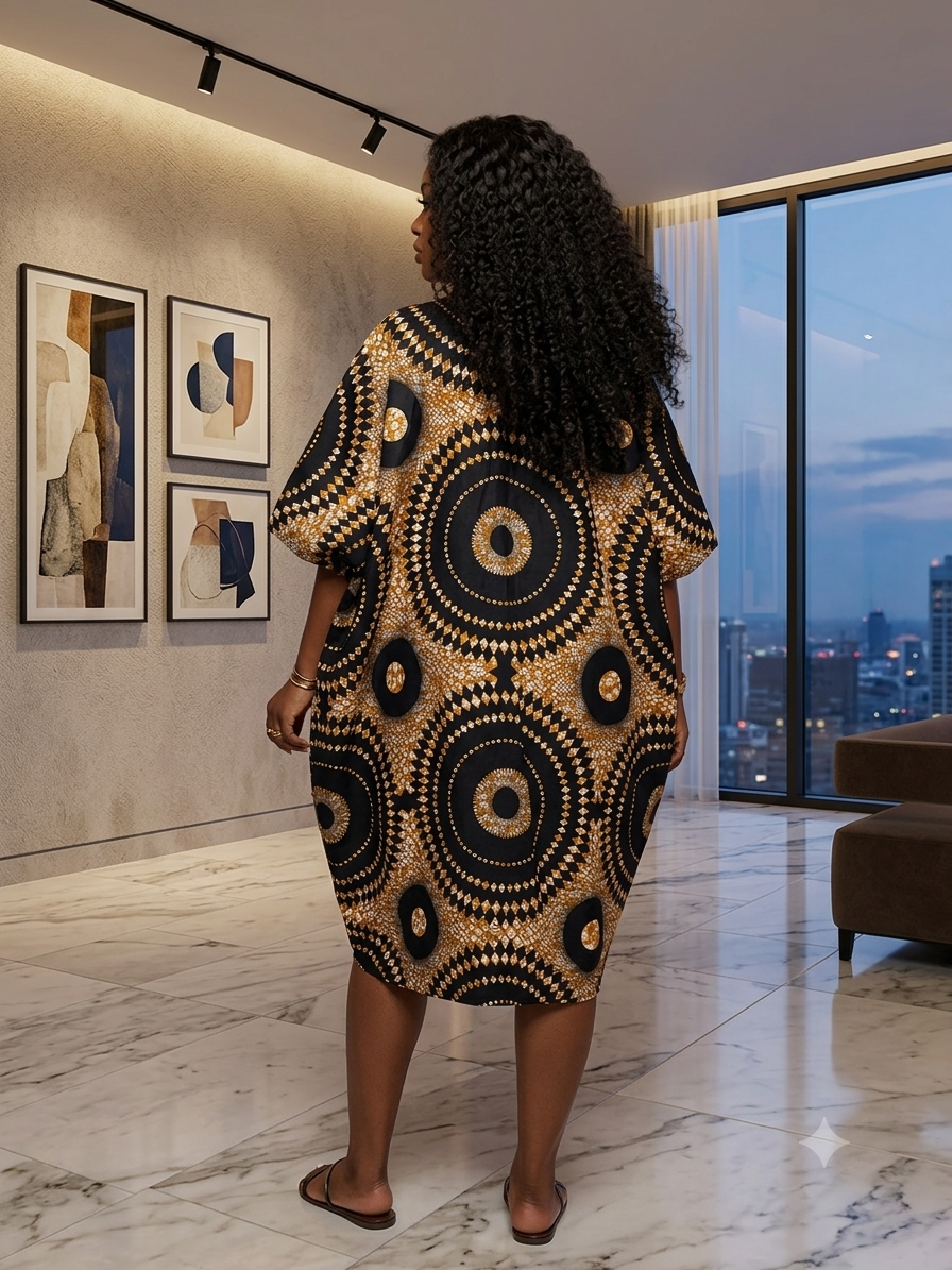 M67N (Ankara dress )
