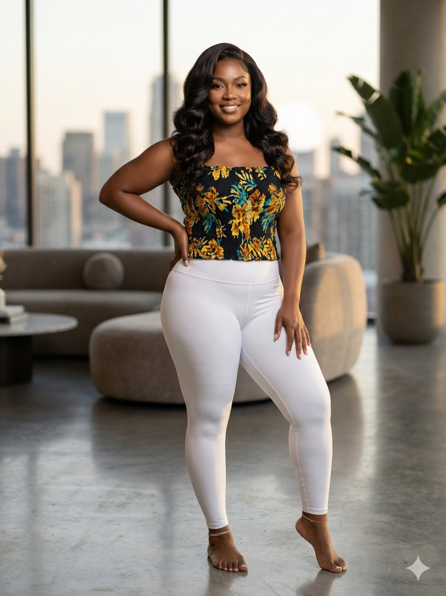 M55N (Ankara Top and Skirt)