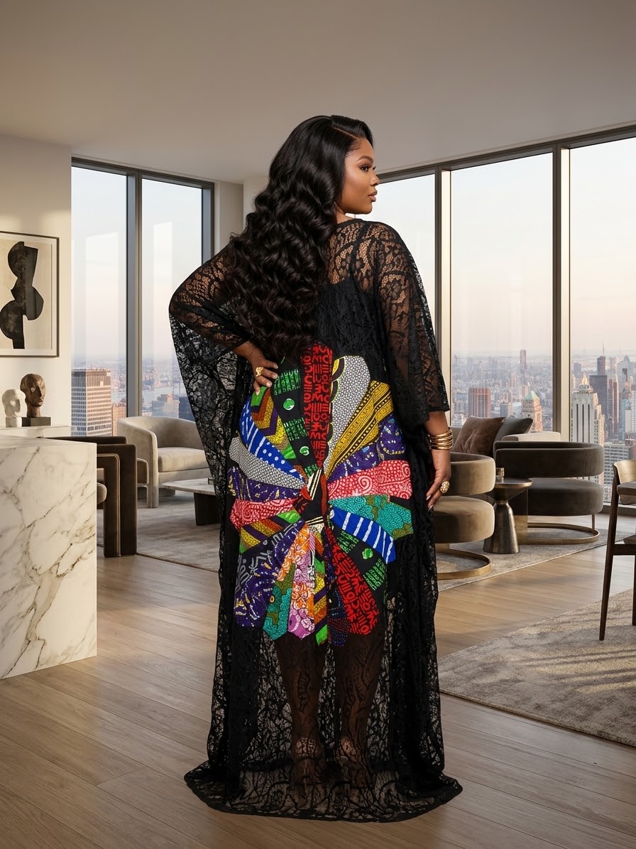 L82M Lace and Ankara