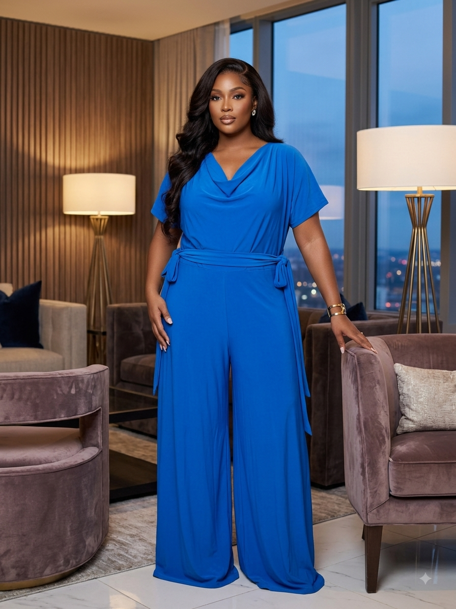 S70T (crepe jumpsuit )