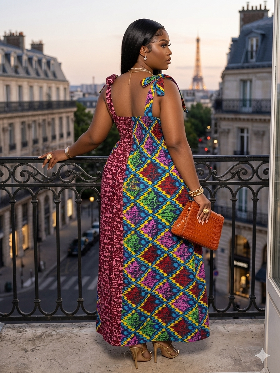 Z37A(ANKARA DRESS)
