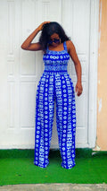 G84H Ankara jumpsuit