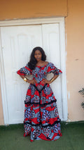 P51Q (ANKARA DRESS)