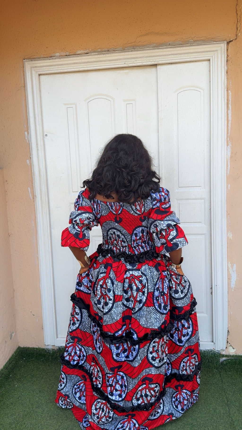 P51Q (ANKARA DRESS)