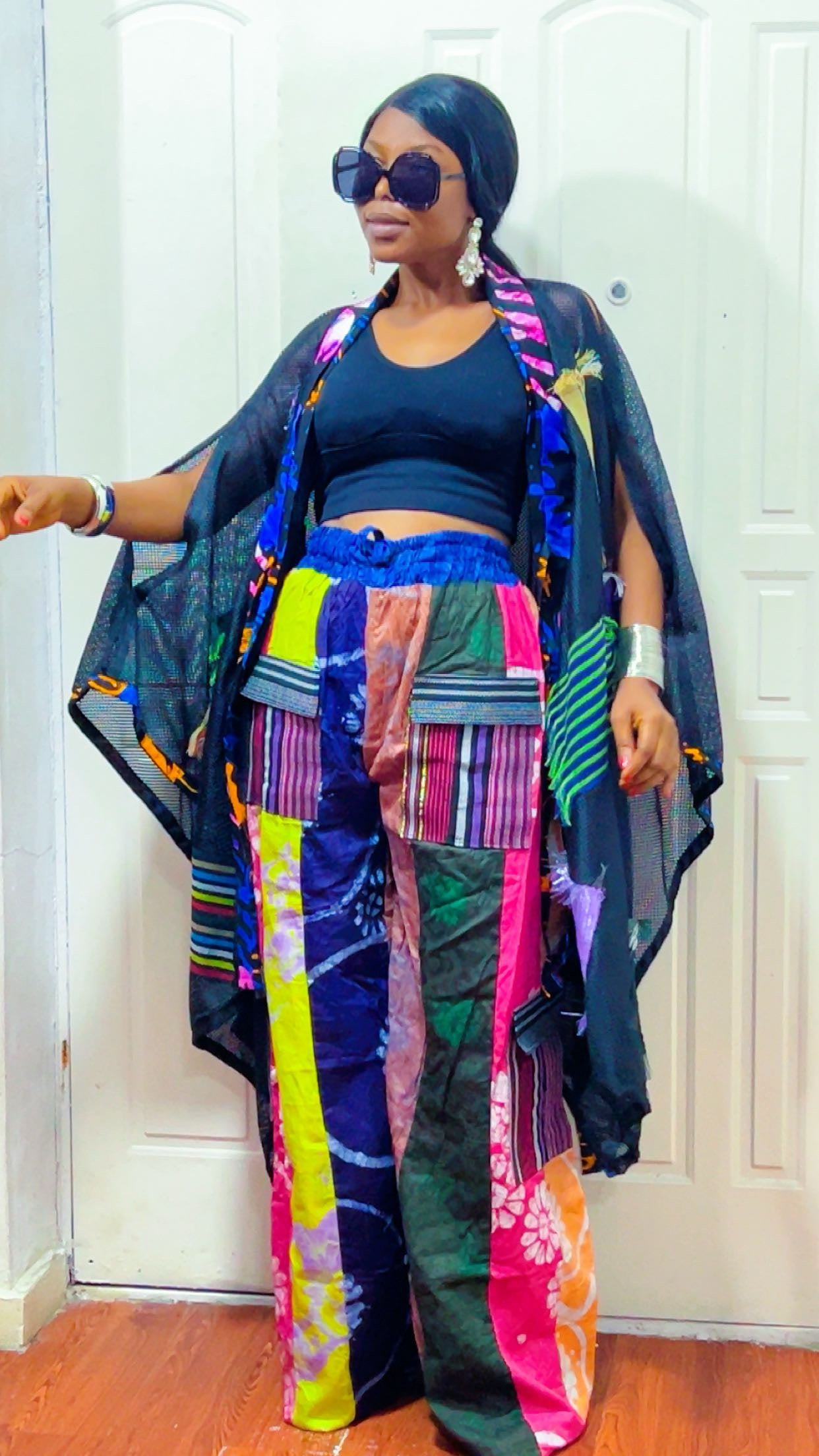 PUU(SET KIMONO AND TROUSER)
