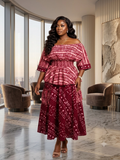 I66J (Skirt and Top) 100% percent cotton