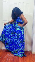 W77X (Ankara jumpsuit )