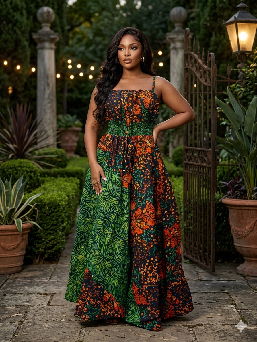 A54B (Ankara dress)