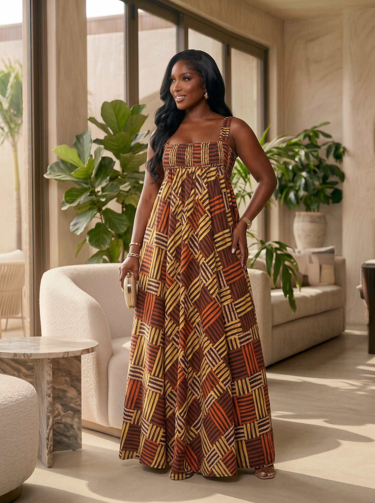 P91Q Ankara dress