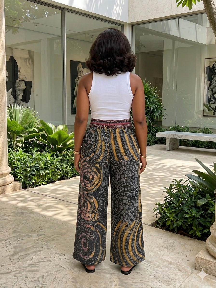 V24W(ADIRE PANT)
