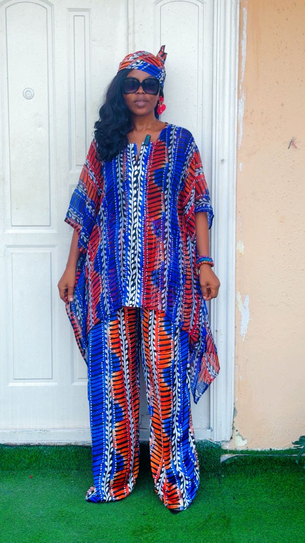 J90K Silk and chiffon set