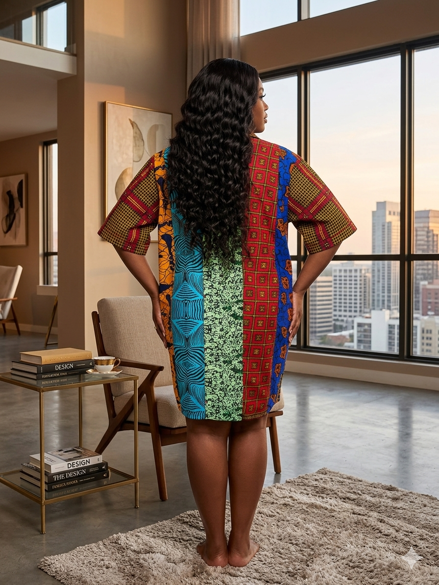 D51E (ANKARA DRESS)