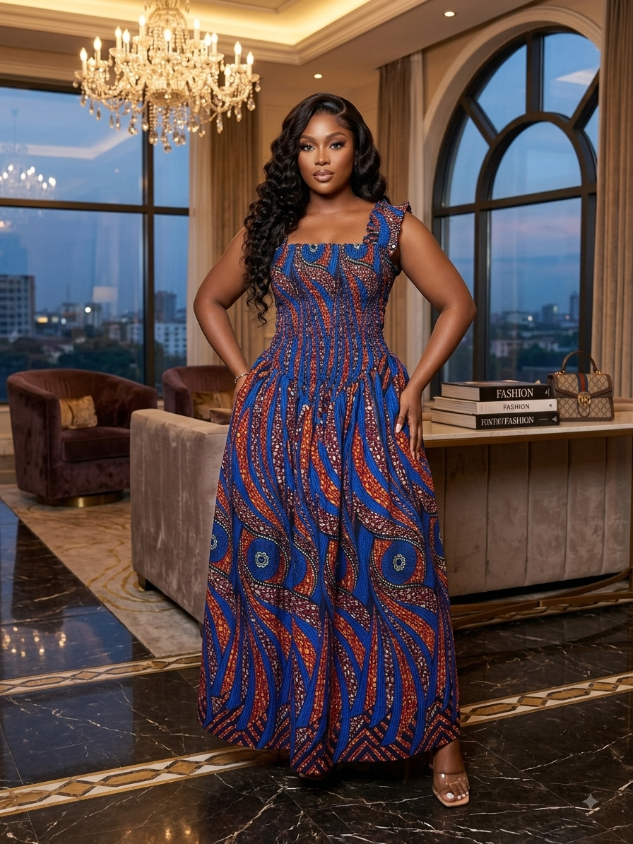 U71V (Ankara dress )