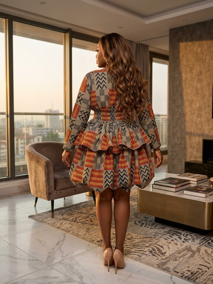 O78P (Ankara dress)