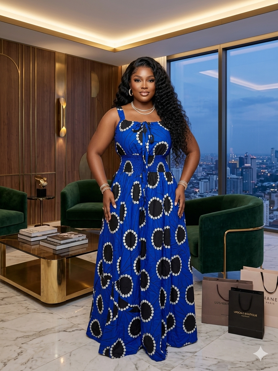 B49C(ANKARA DRESS)