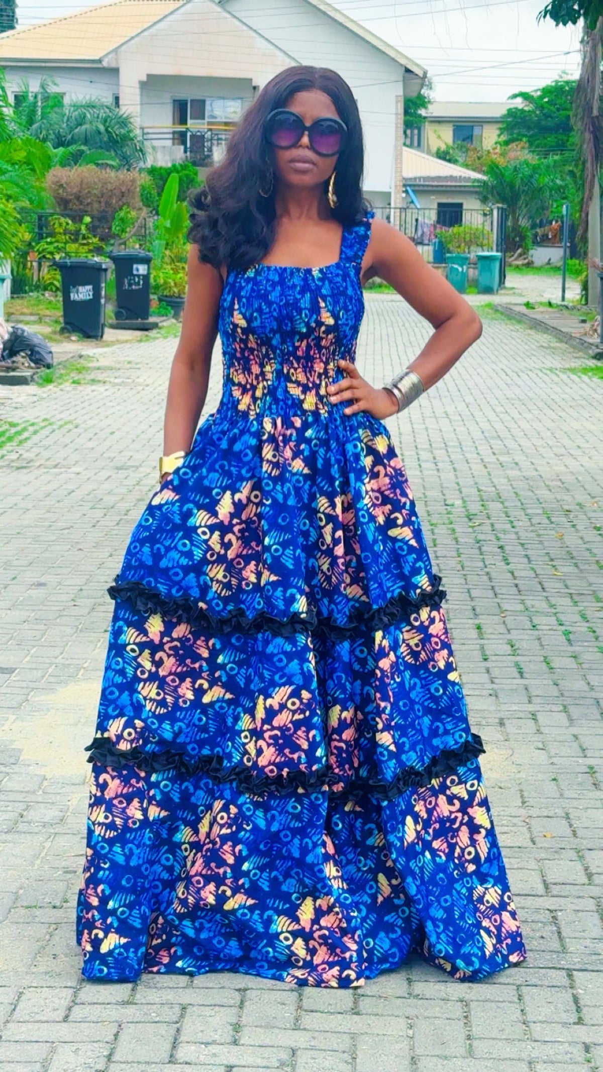 L76M ( Ankara dress )