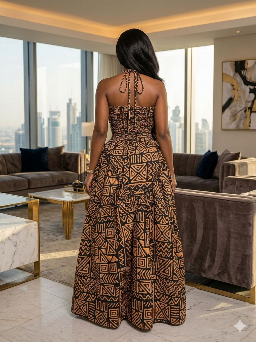 P42Q(ANKARA DRESS)