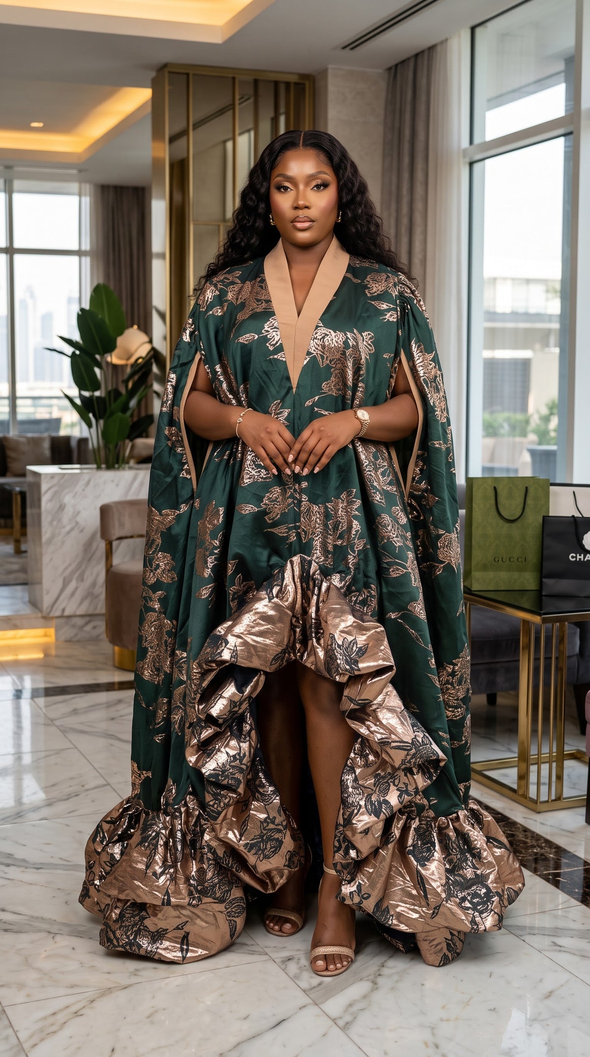 A90B Damax and Asoke dress