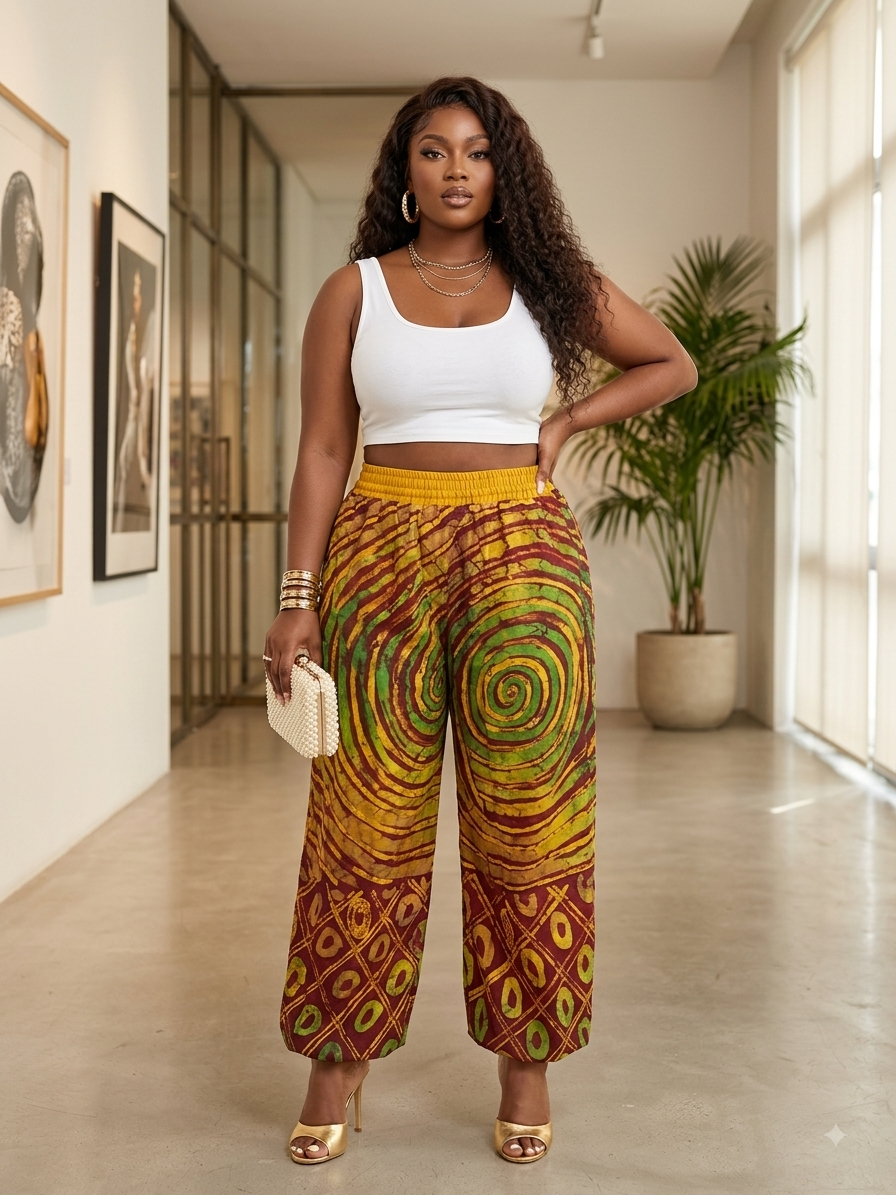 F70G  (Adire pant )