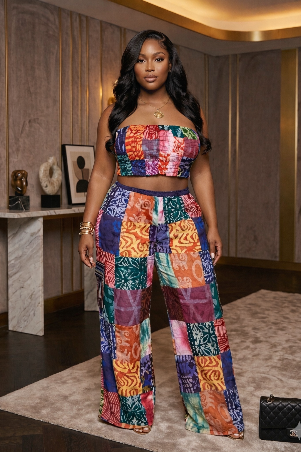 N26O(TUBE TOP AND PANT)