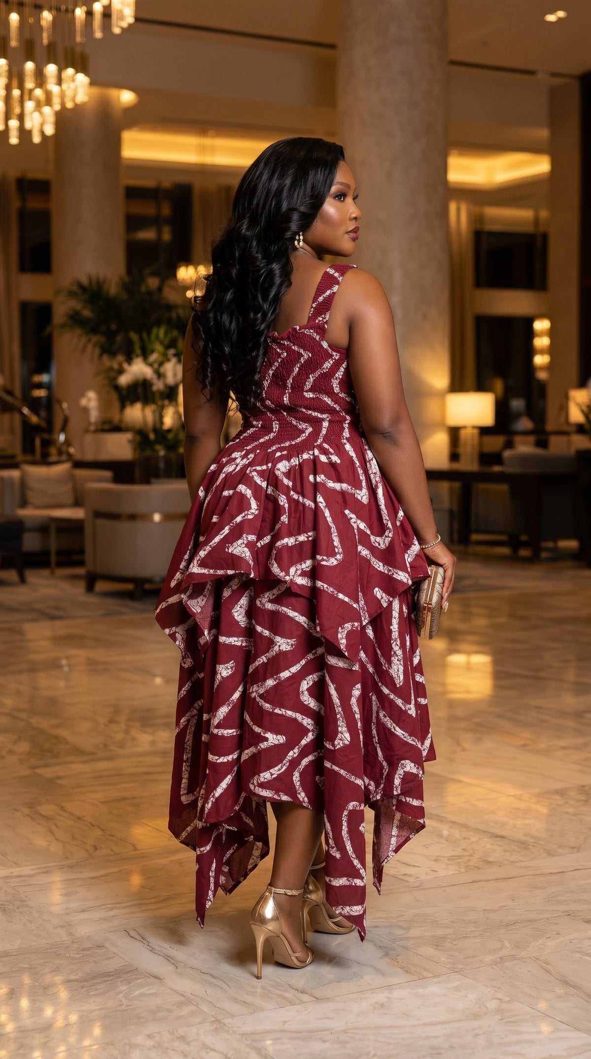 K91L Ankara dress