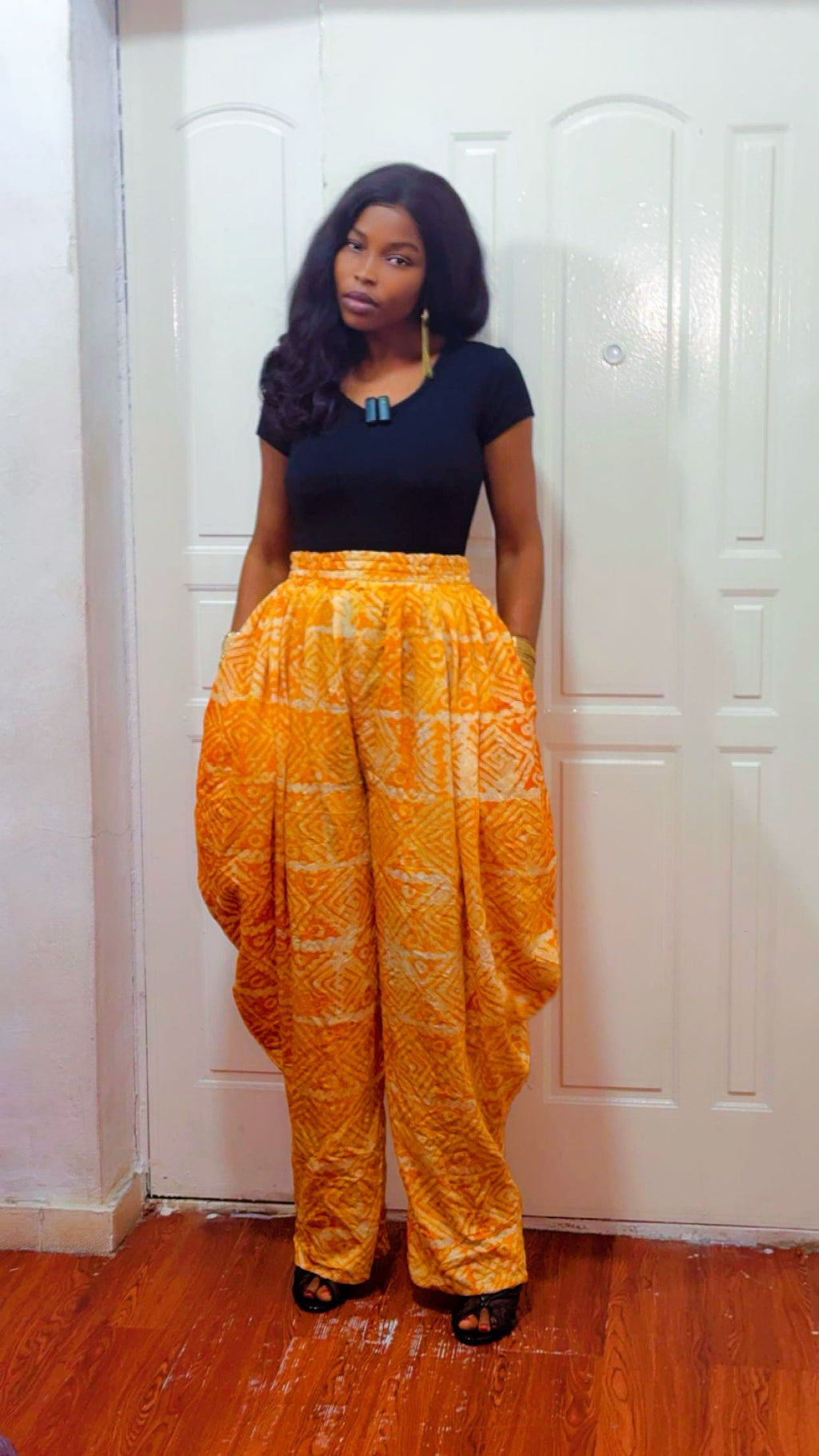 R55S (Adire pants)