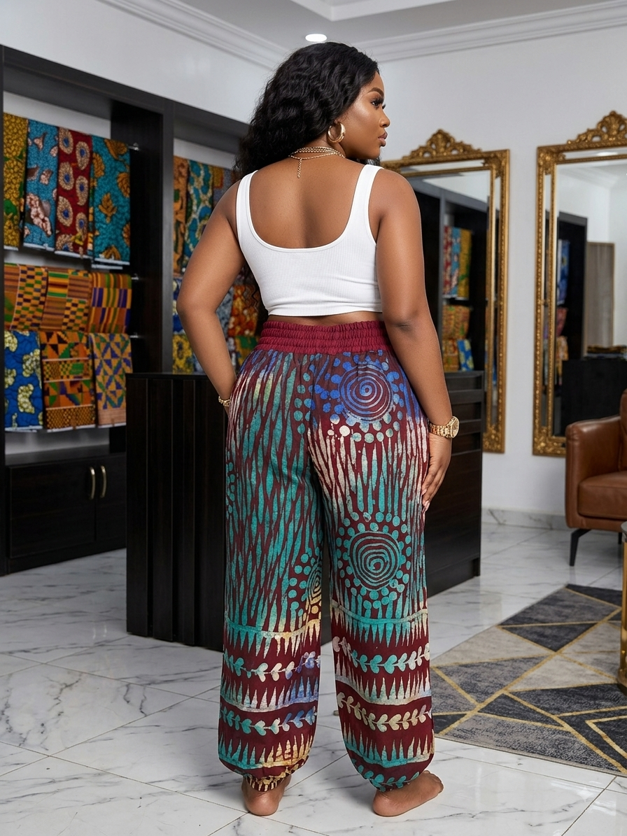 N71O (Adire pant )