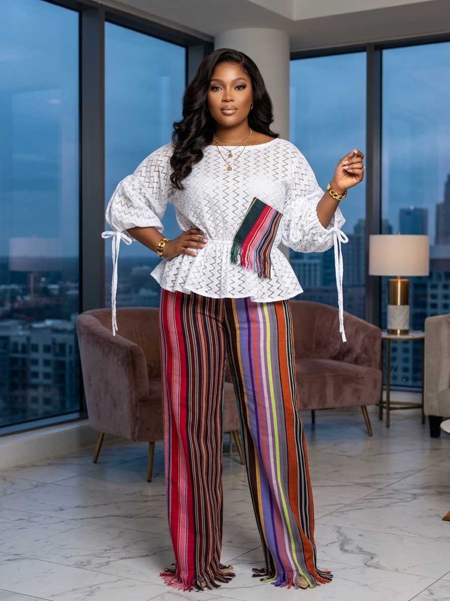 Q82R Asoke pant and top