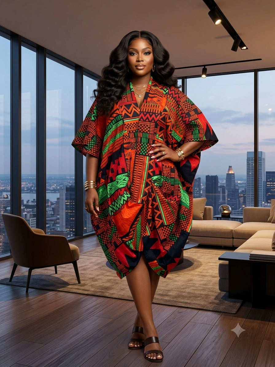 L67M (Ankara dress )