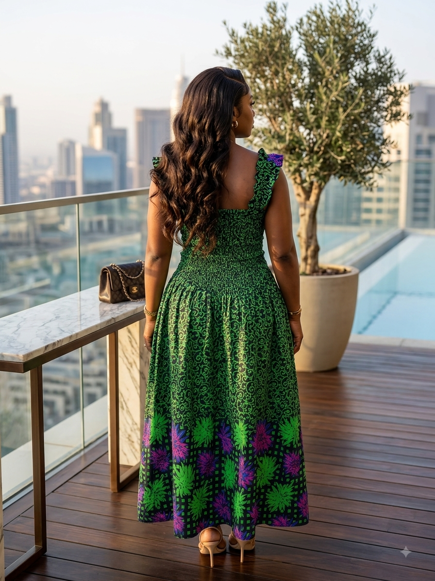 V71W (Ankara dress )