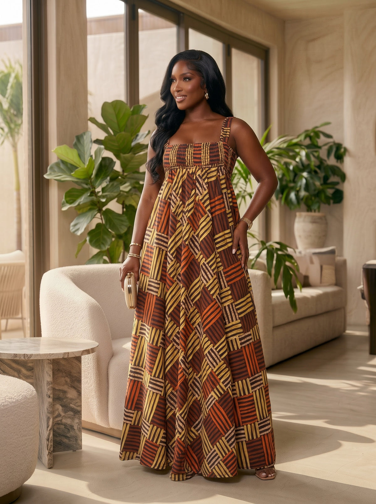 P91Q Ankara dress