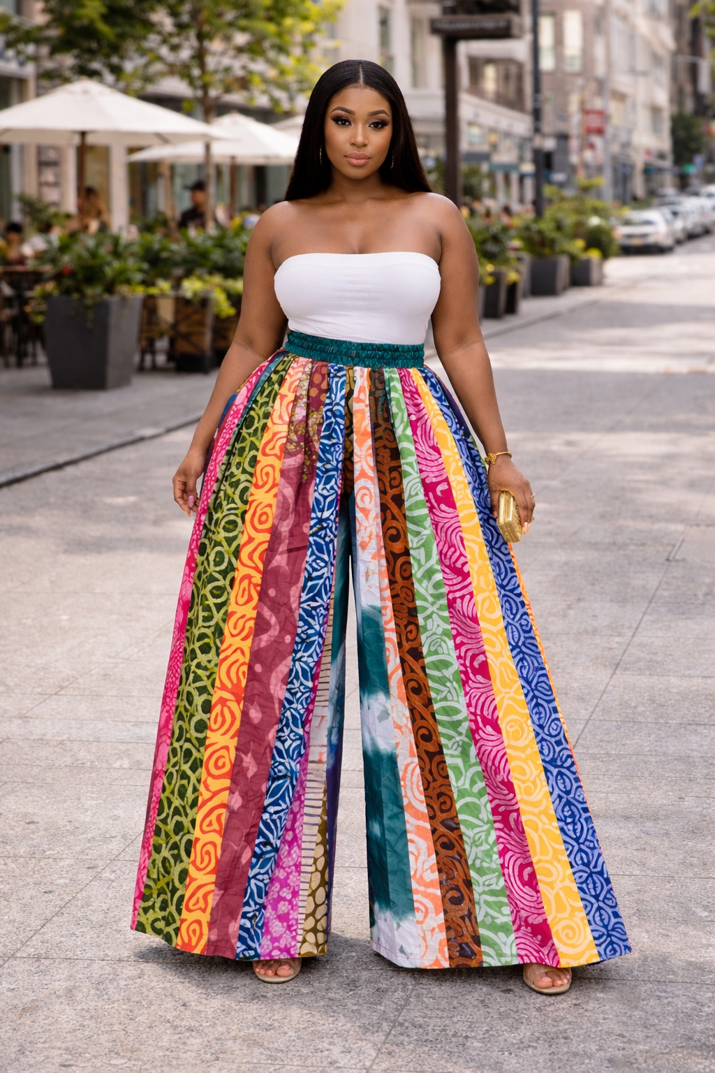 K26L(ADIRE PALAZZO PANT)
