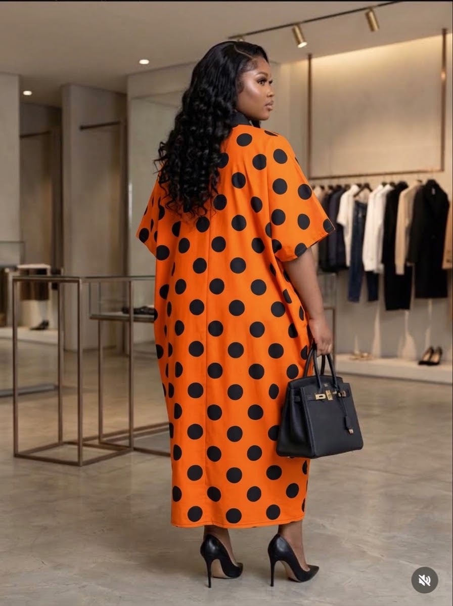 V83W Ankara dress
