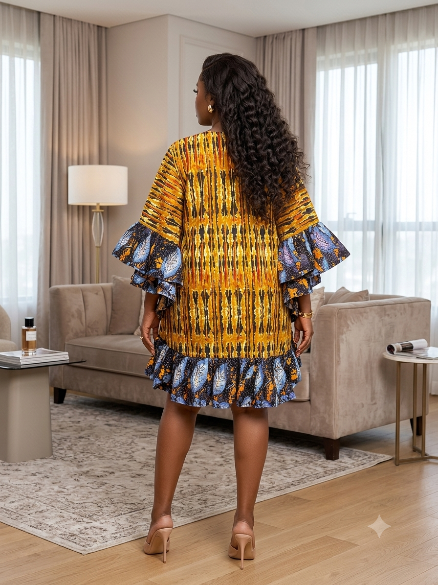 W57X(Ankara dress )