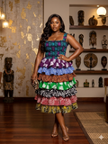Q45R( PATCH DRESS)