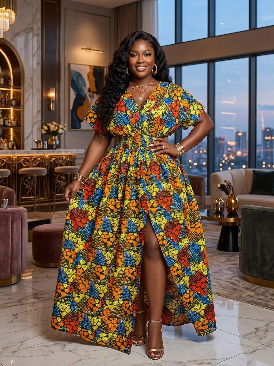 L74M (Ankara dress)