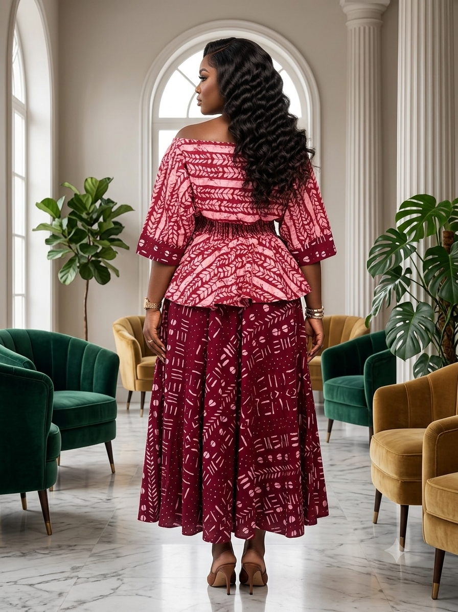 I66J (Skirt and Top) 100% percent cotton