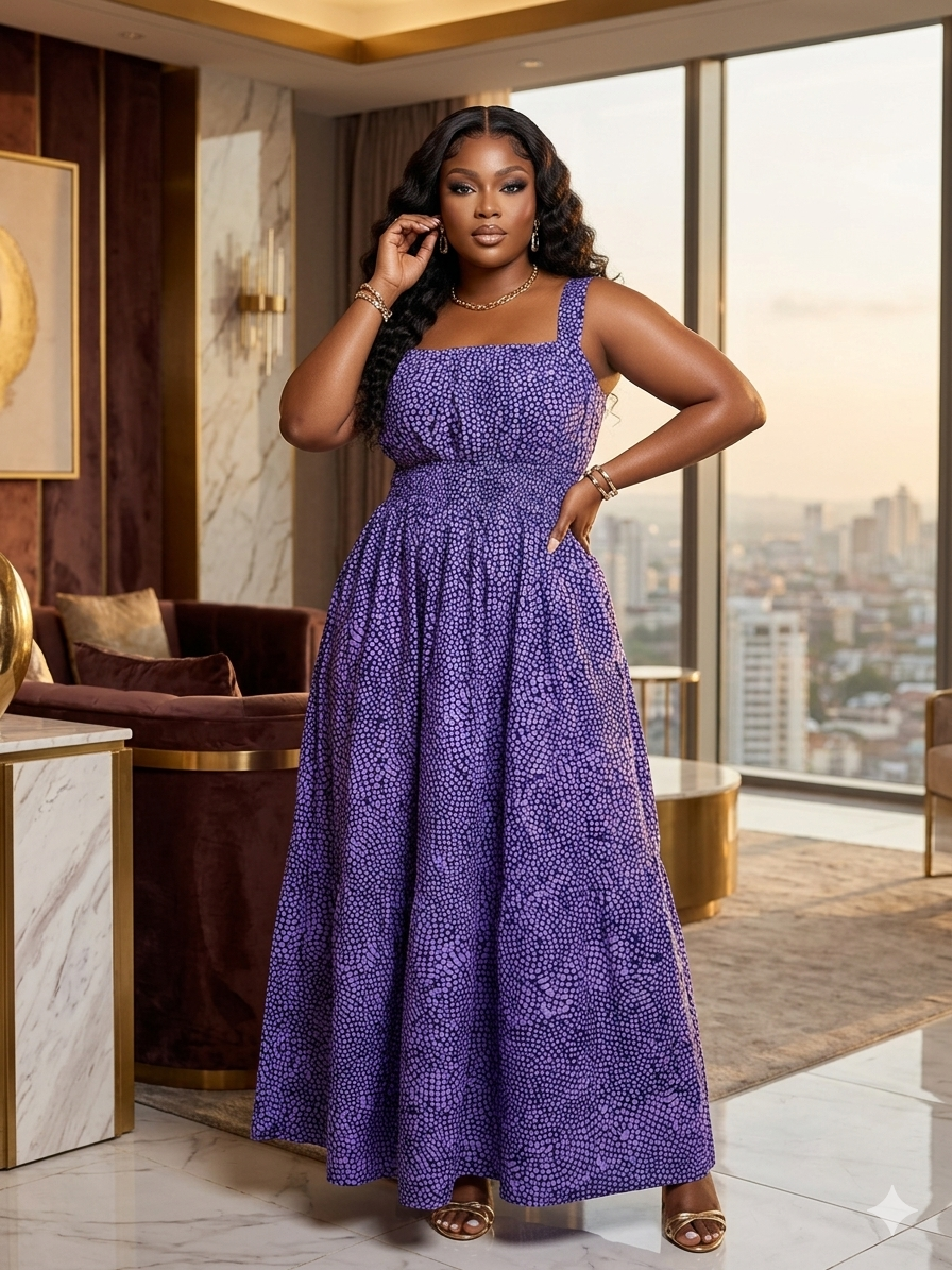 T51U (ANKARA DRESS)