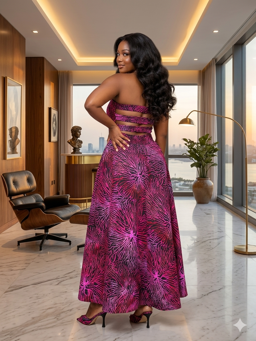 E50F (ANKARA DRESS)