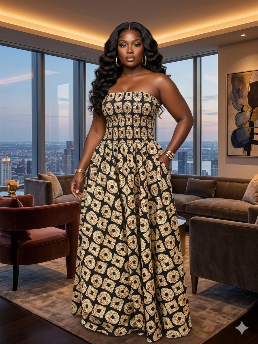 D55E (Ankara dress)