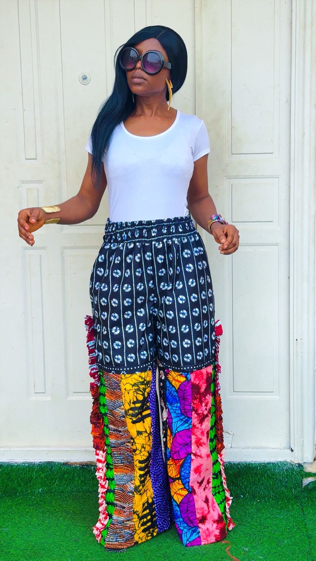 V74W  (Ankara pant)
