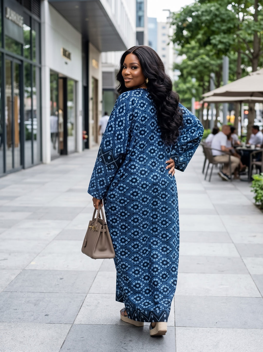 V86W 100% Ankaracotton and dress
