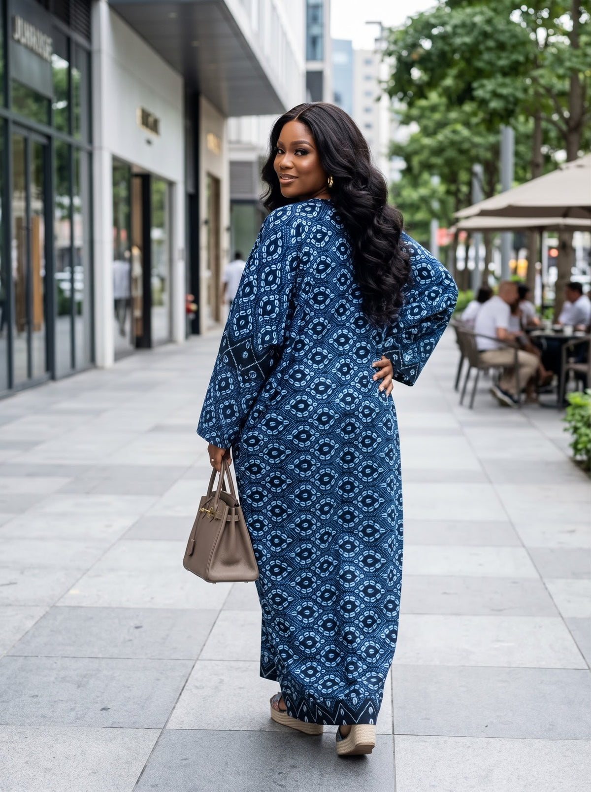 V86W 100% Ankaracotton and dress